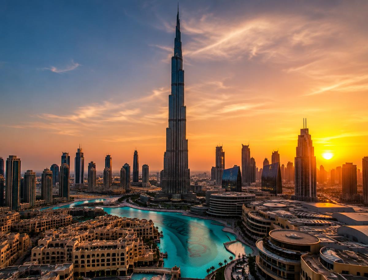 Dubai city view
