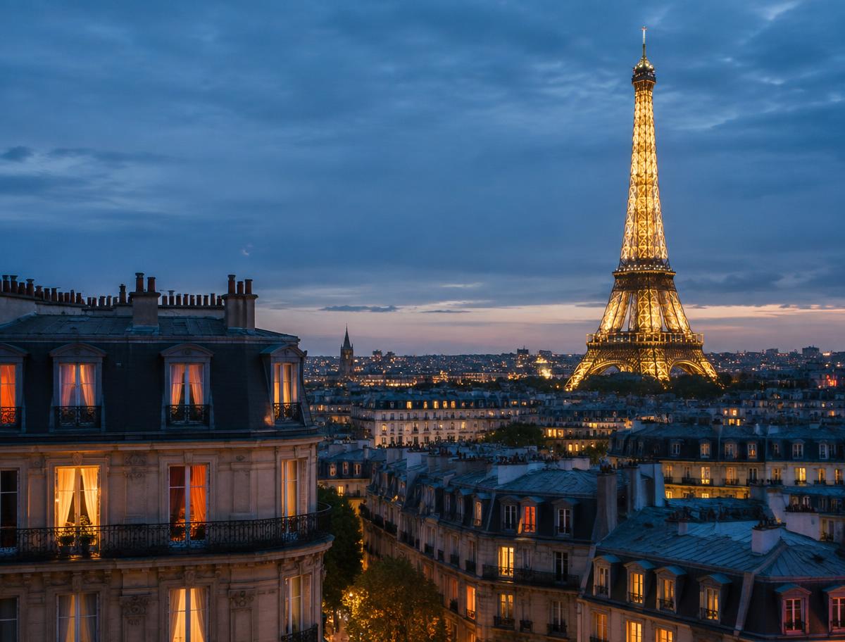 Paris city view