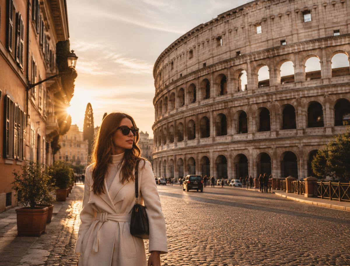 Rome city view